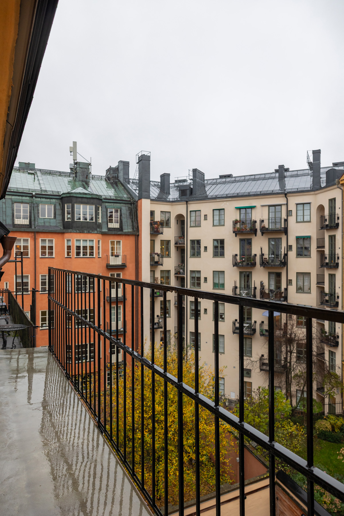 Dynamisk Omgivning Regn Före